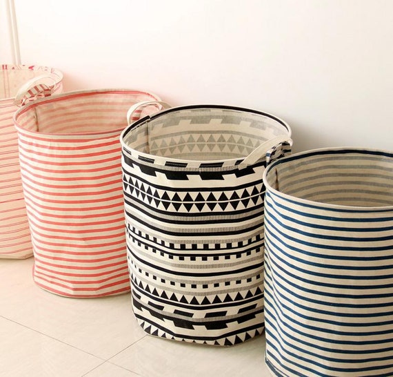 Laundry Hamper Laundry Basket Toy Storage Nursery Fabric