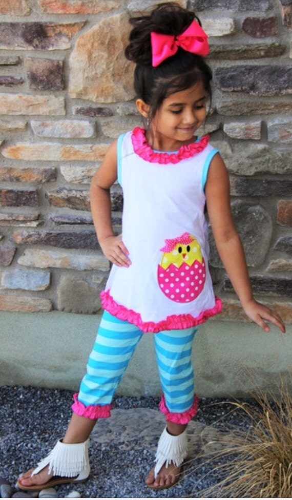 Easter girl outfit chic Easter outfit bunny by Jerseygirlfashions