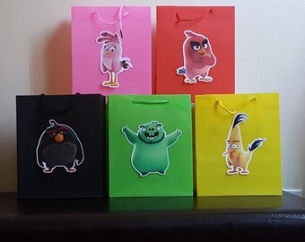 Angry Birds Favor Bags