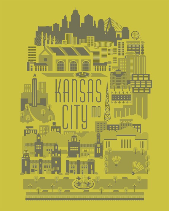 Kansas City Art Print