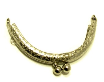 Silver Coin Purse Frame / Silver Purse Frames / Filigree Purse Frame / Silver Filigree Purse Frame / 8.5 cm Purse Frame