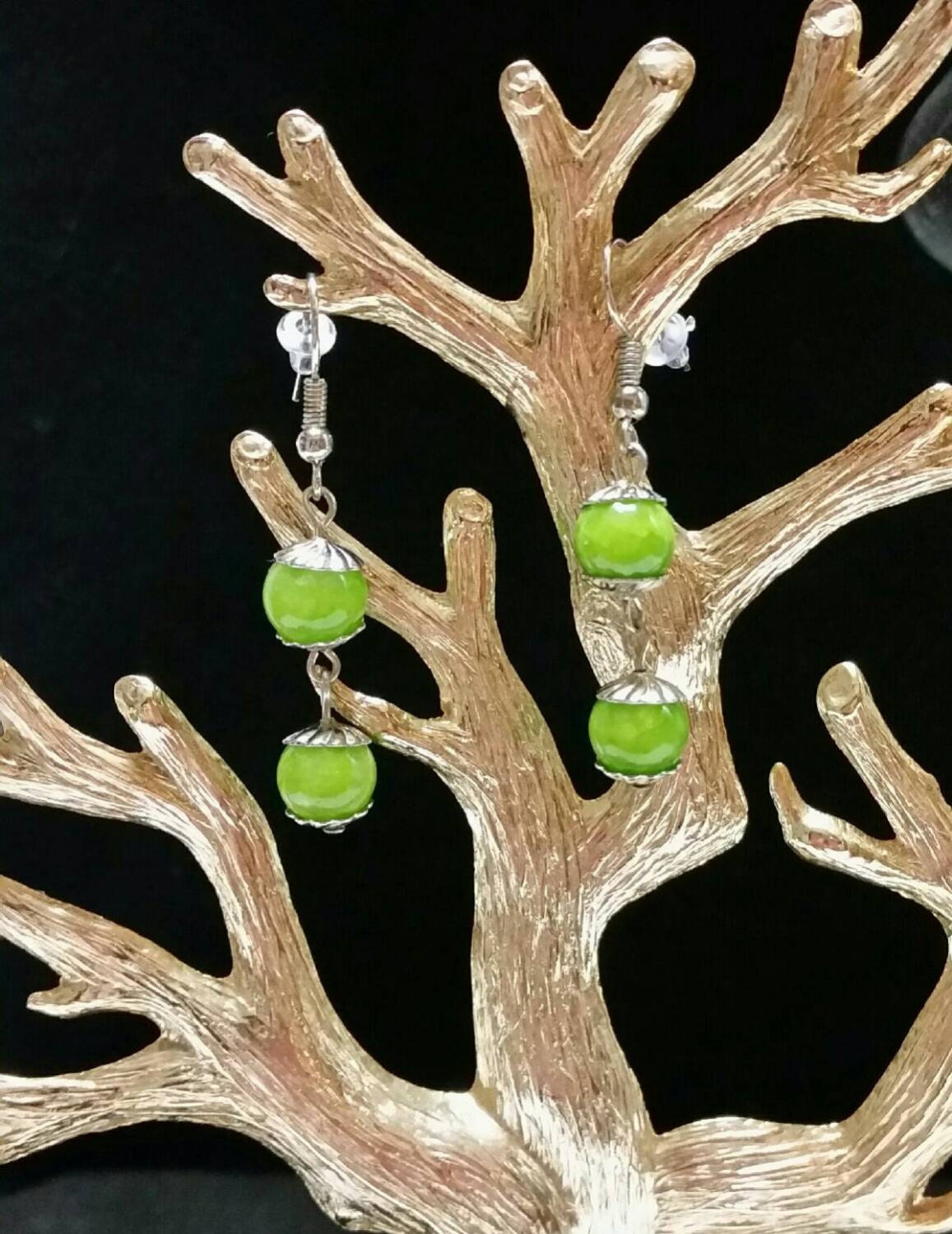 Light Green Earrings