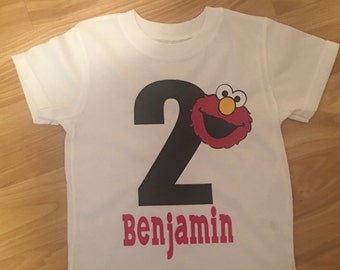 Elmo Birthday Shirt
