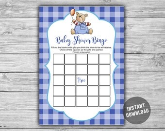 Teddy bear bingo | Etsy