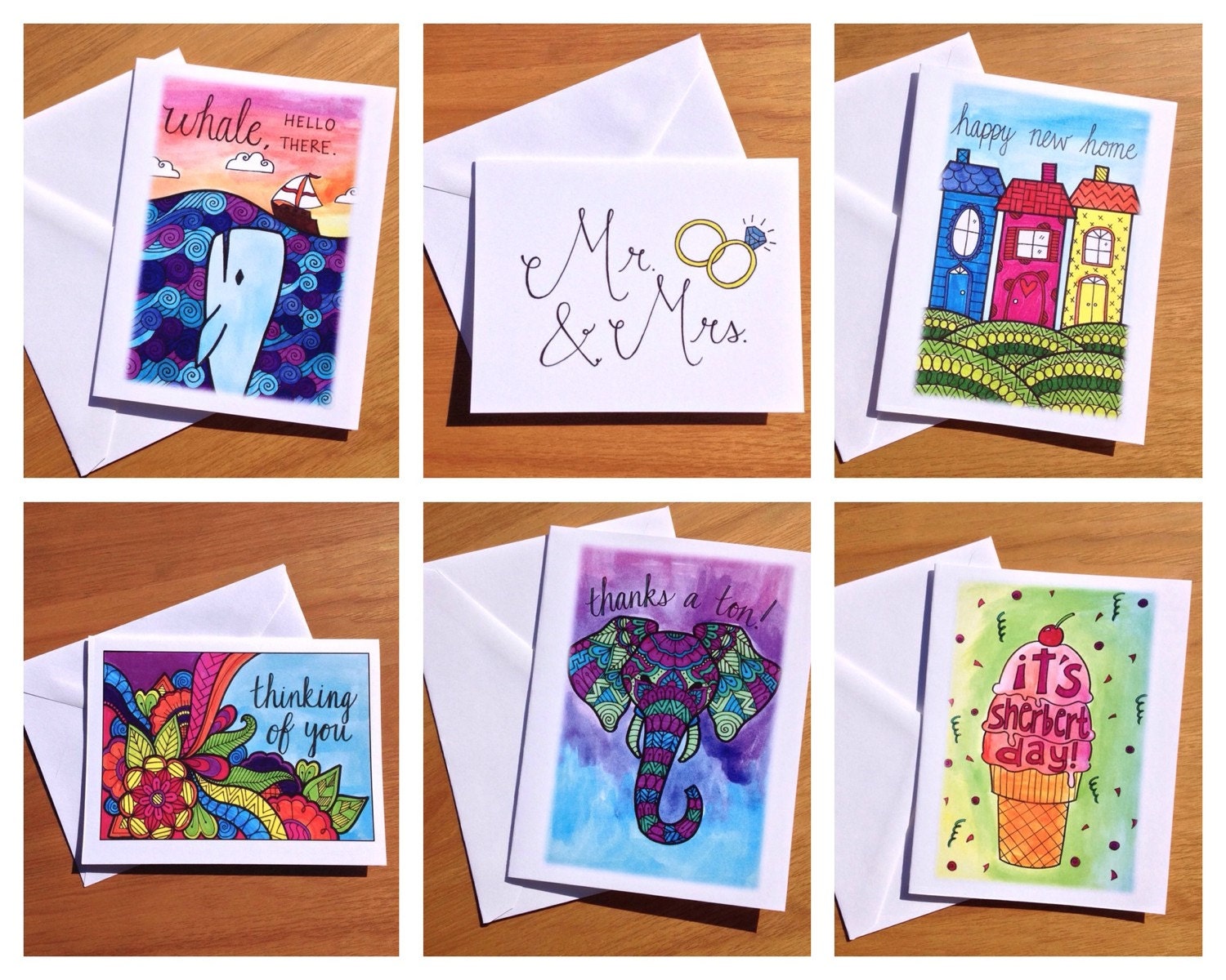 Luxury 30 Greeting Card Variety Pack