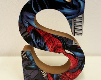 CUSTOM MADE! Wooden Comic Letter Decoration