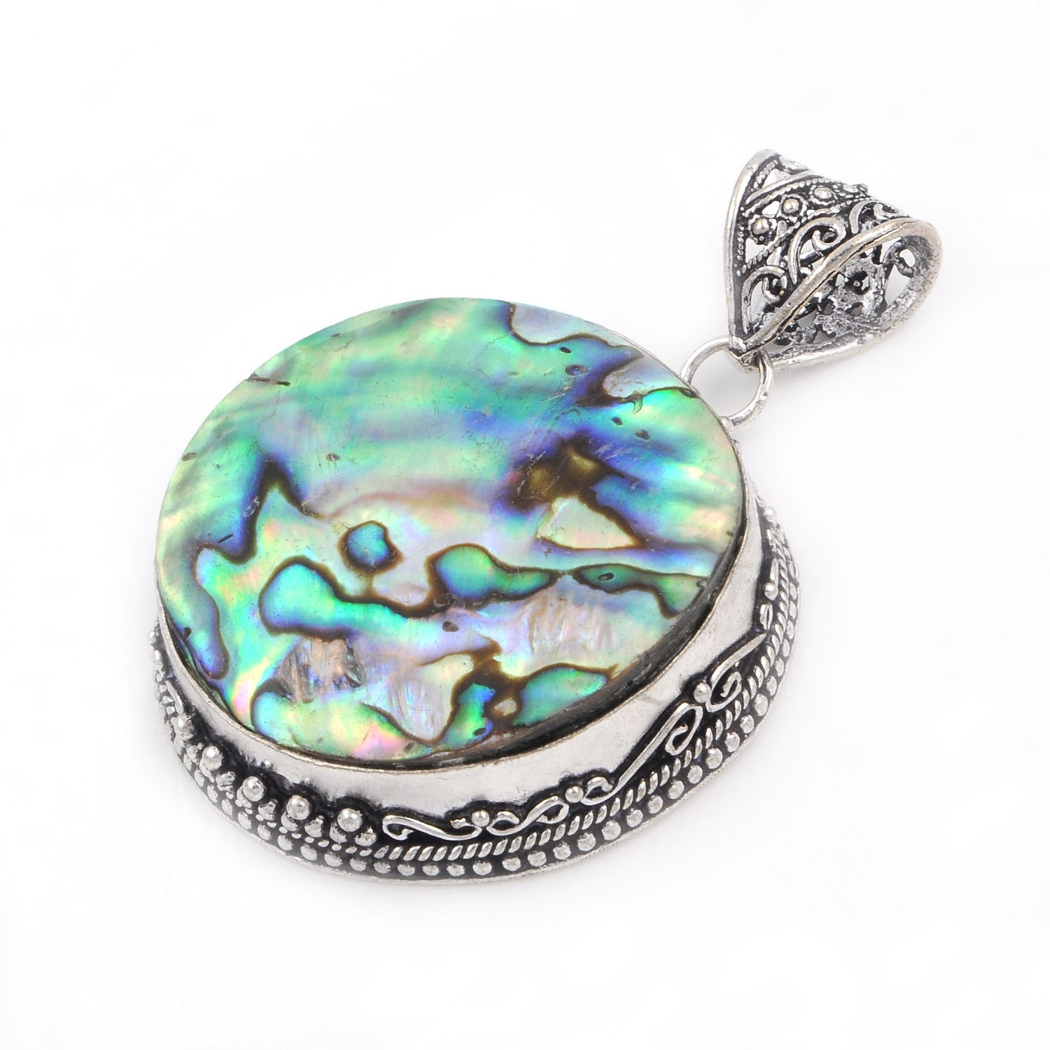 Mother opal pendant Silver PendantMother by Sterling925jewelry