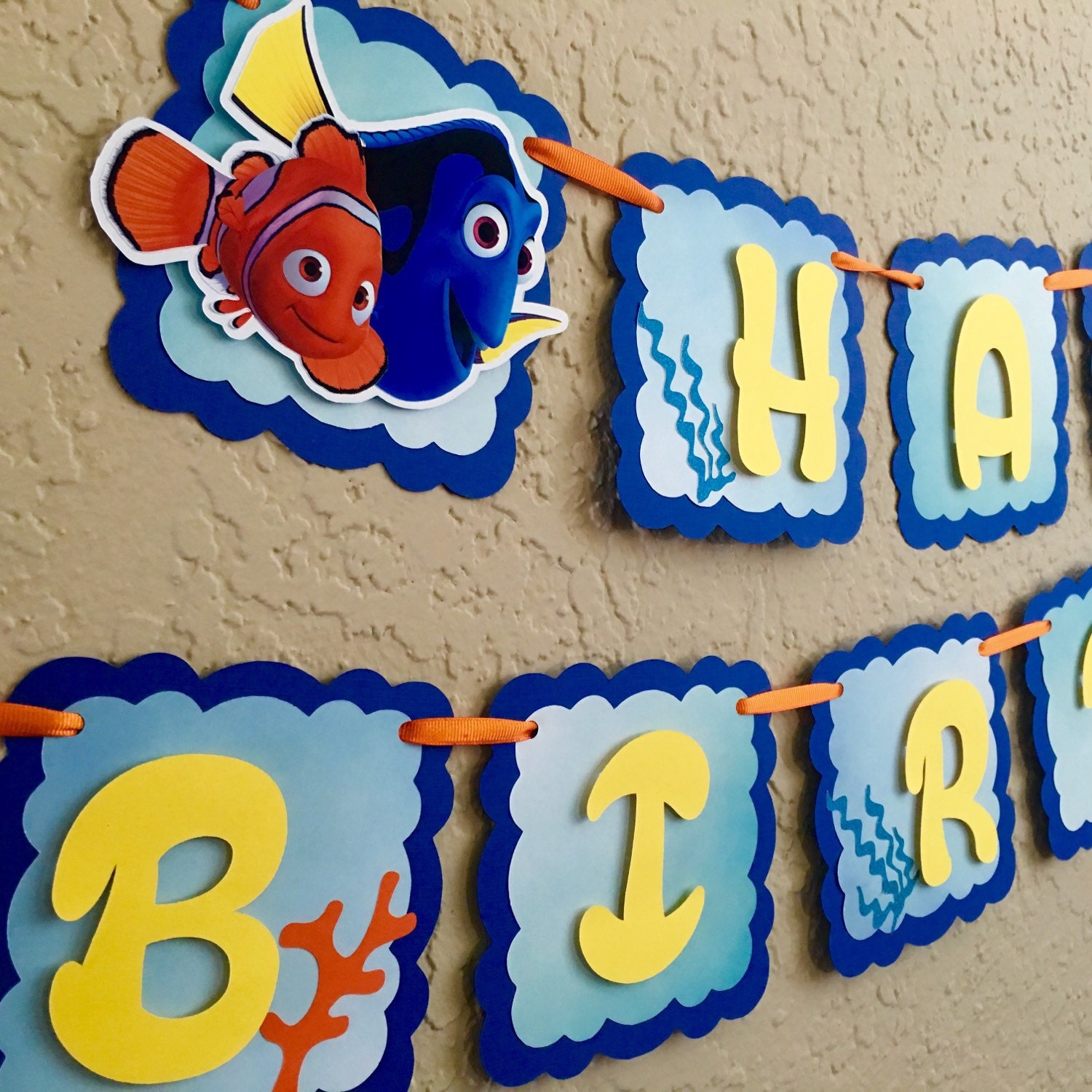 Finding Dory Birthday Banner Finding Dory Birthday Finding