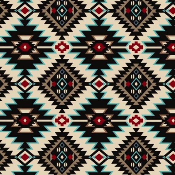Fleece Fabric Native American Blanket Fabric by