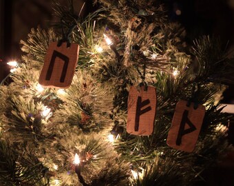 Rune Yule Christmas Ornament