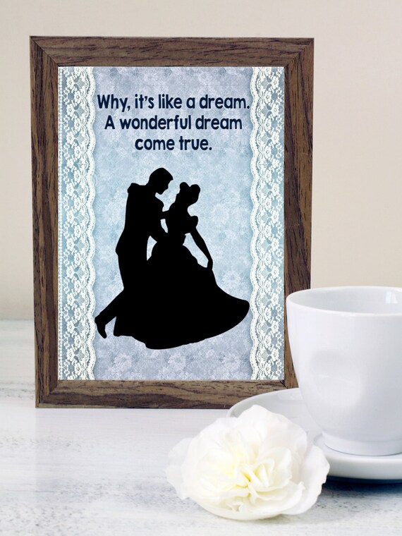 True Home Decor | cinderella wall art dream come true home by True Home Decor | cinderella wall art dream come true home by