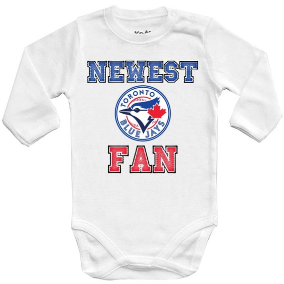 Toronto Blue Jays Newest fanMLB Baby Vest Baby Bodysuit Baby