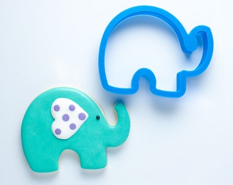 Elephant Cookie Cutter | Baby Shower Cookie Cutters | Animal Cookie Cutters | Unique Cookie Cutters | Baby Elephant Cookie Cutter