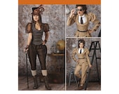 Unique steampunk clothing related items Etsy Steampunk sewing patterns dresses coats plus sizes mens patterns