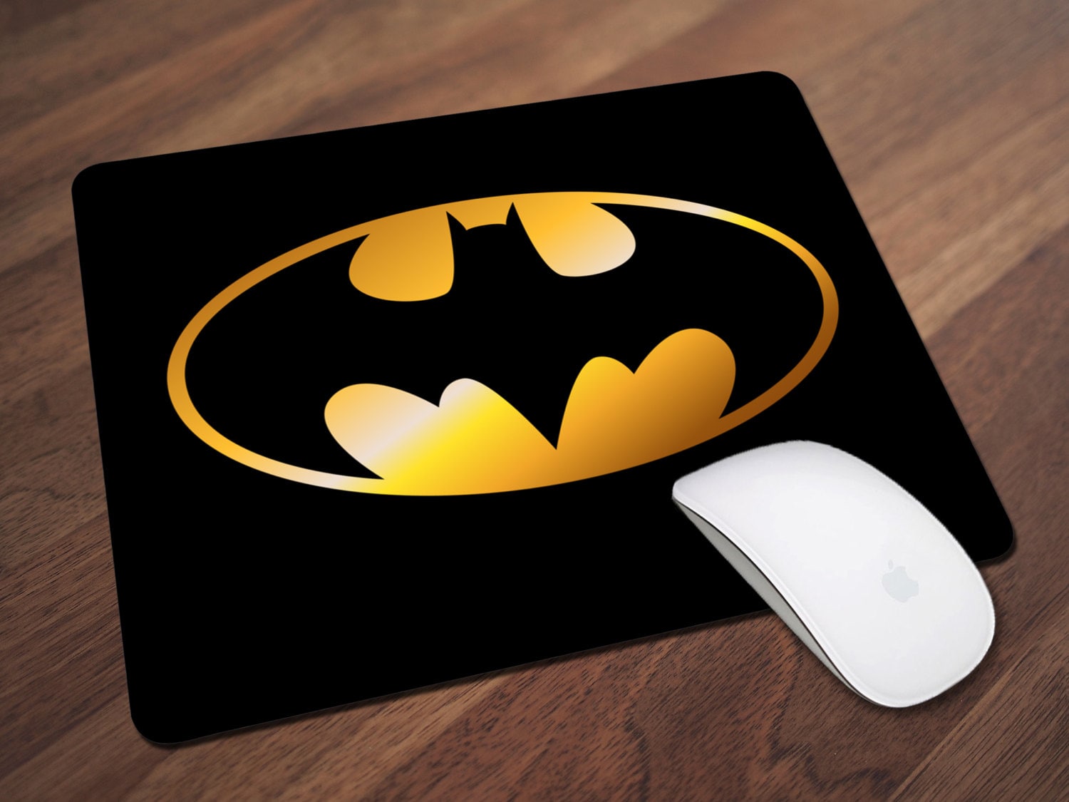 Batman Mouse Pad Superhero Mouse Pad Caped Crusader Gotham
