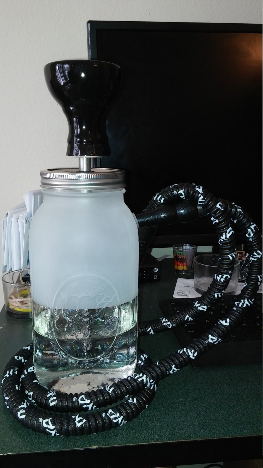 mason jar hookah by Hookah Etsy SmokeDestin Jar Mason on