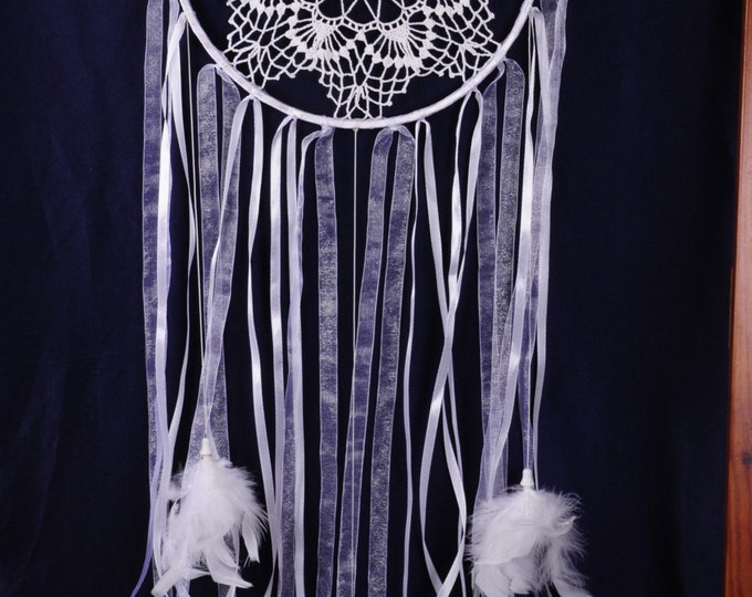 Dreamcatcher white Dream Catcher Large Dreamcatcher New Dream сatcher gift idea dreamcatchers boho dreamcatcher wall handmade idea gift baby