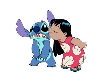 Items similar to Counted Cross Stitch Pattern, Disney Lilo and Stitch ...