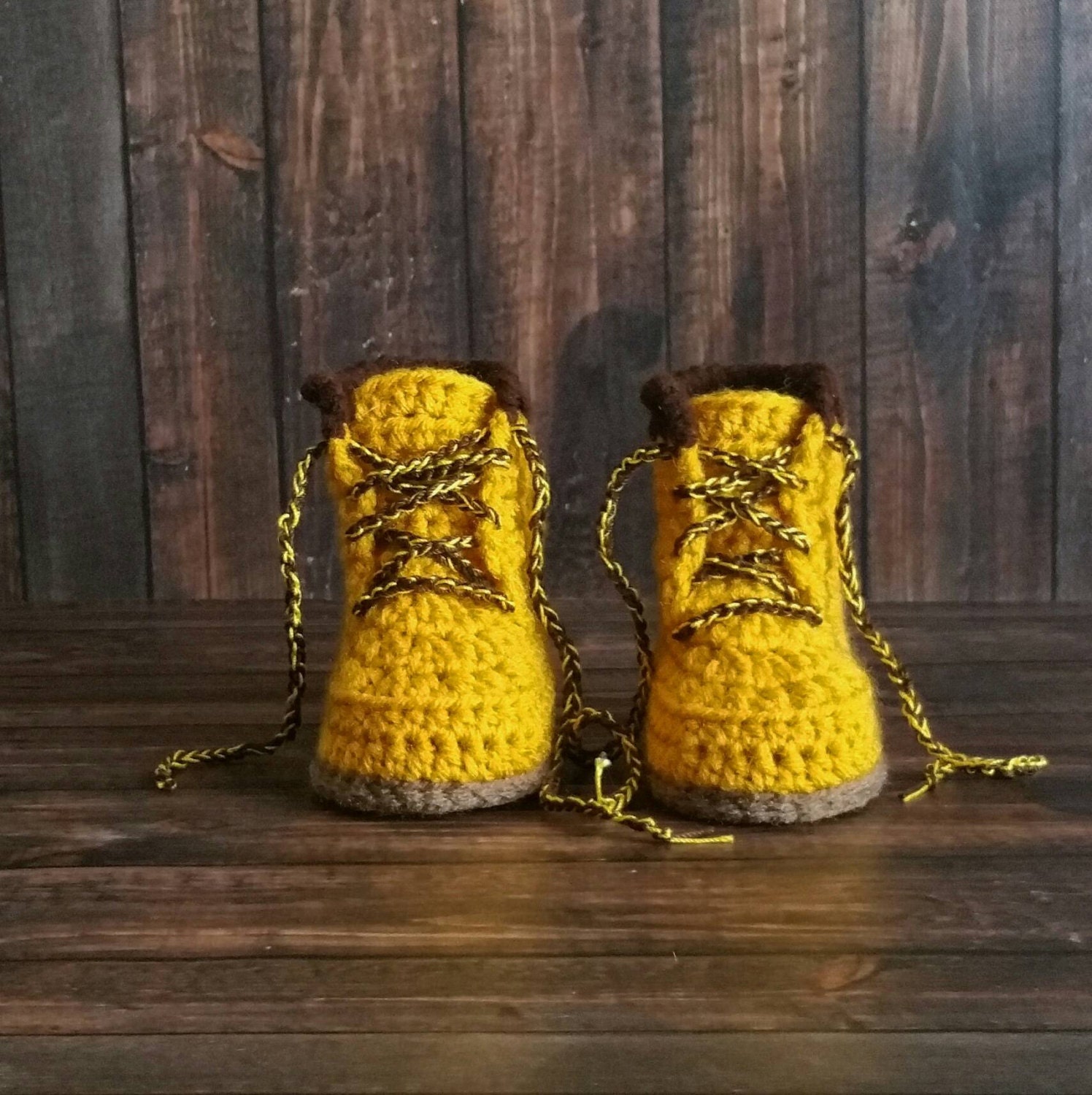 Baby Construction Boots Baby Boy Work Shoes by BriellaSoulKids