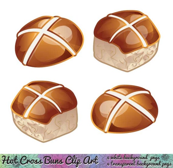 free clipart hot cross buns - photo #23