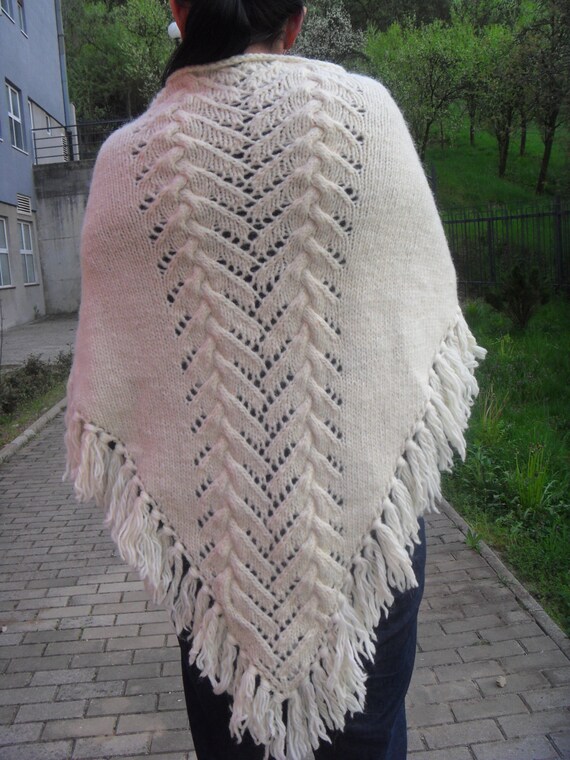 Knitting pattern for shawl Pattern for women Gift pattern