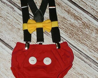 Mickey Mouse Birthday Outfit, Mickey First Birthday Cake Smash, Mickey Mouse Birthday, PLEASE READ LISTING