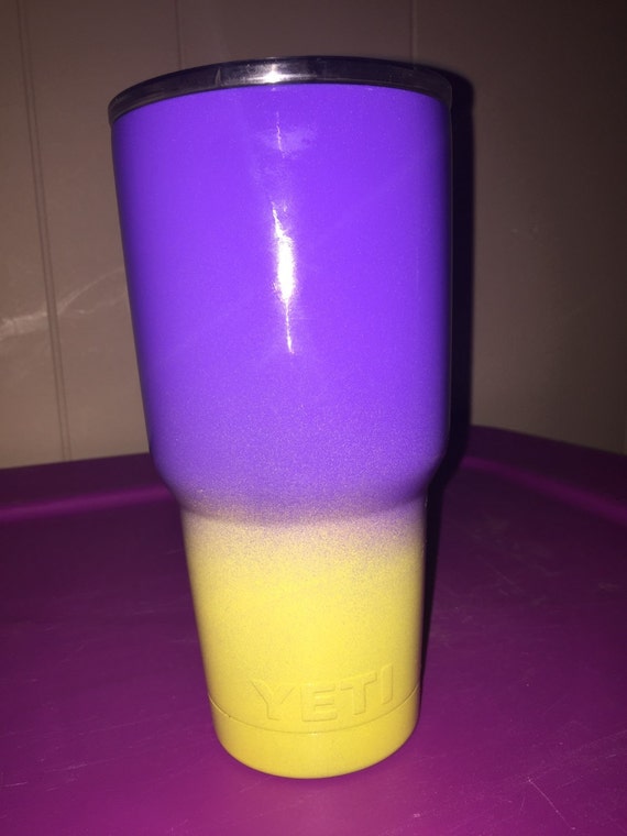 Custom powder coated Yeti® cups by COLORmePowderCoating on Etsy