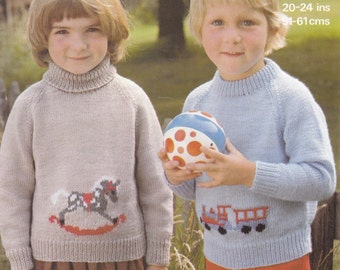 Childs motif jumper Etsy UK