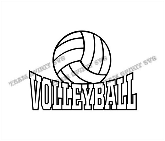 Download Volleyball Sports Download Files - SVG, DXF, EPS ...