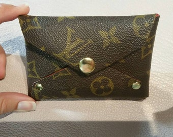 Handmade Pouch made with Authentic Louis Vuitton Monogram canvas