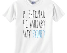 p sherman t shirt