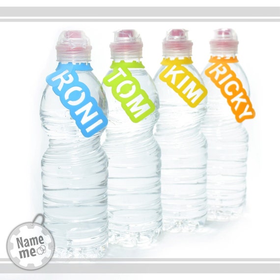 Water Bottle NameTags Name Tags Personalized Name Tags