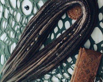 Synthetic dreads, made as natural "Boho Style"