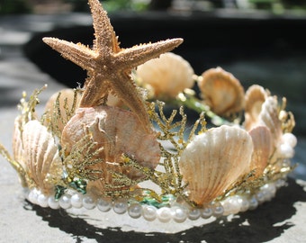 Starfish Mermaid Crown