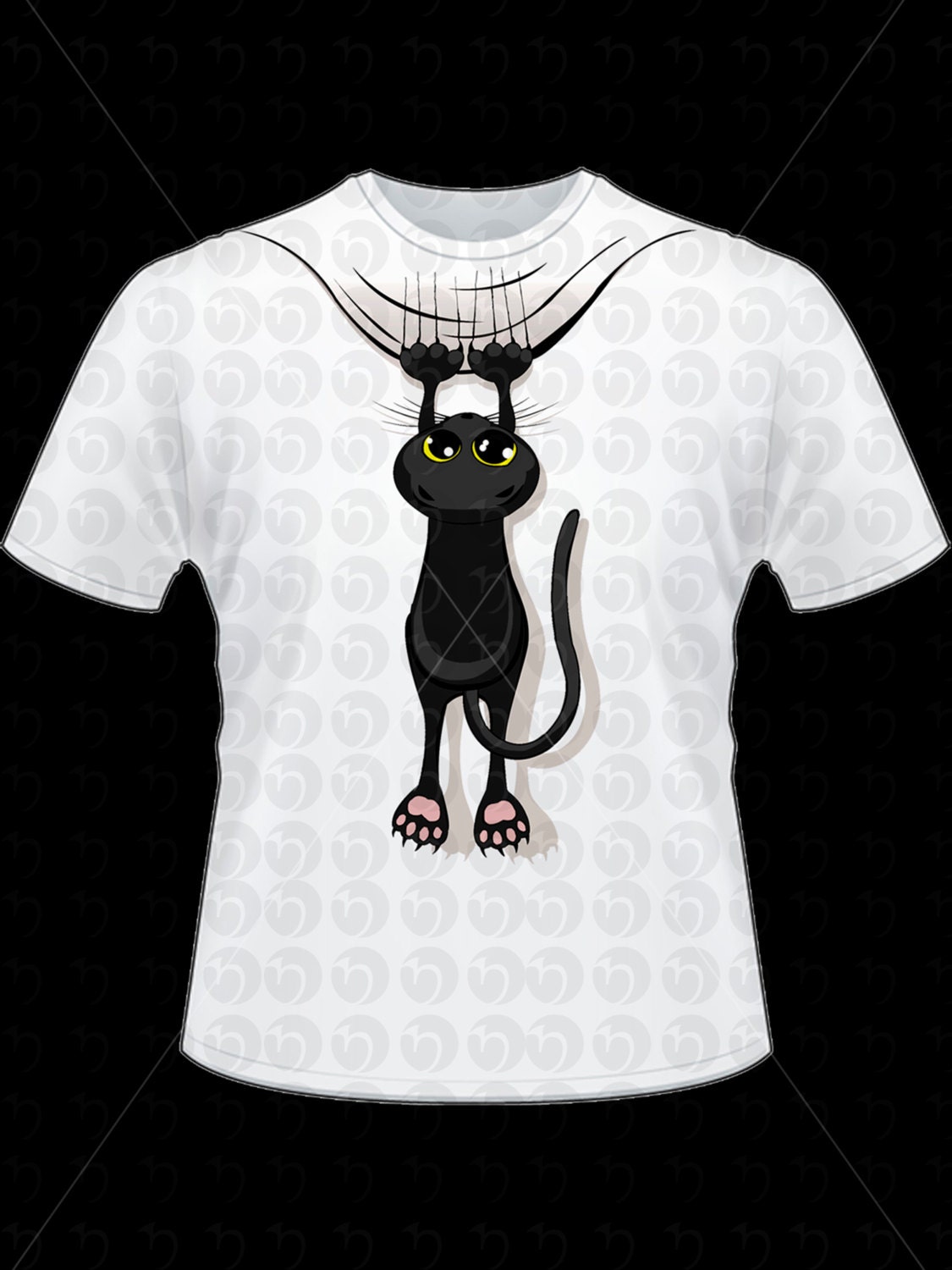 Black Cat-Vector SVG PNG file T-shirt design Vinyl by ...
