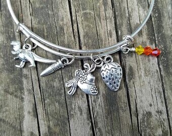 Firefly Inspired Charm Bracelet/ Firefly Serenity Jewelry