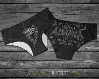 Ouija Board / Horror / Witch / WitchCraft /Wiccan Panties / Halloween Knickers