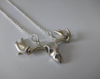 SALE Hannibal Inspired Stag Necklace
