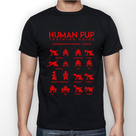 T Shirt Human Pup Training Guide t-shirt-human-pup-training-guide