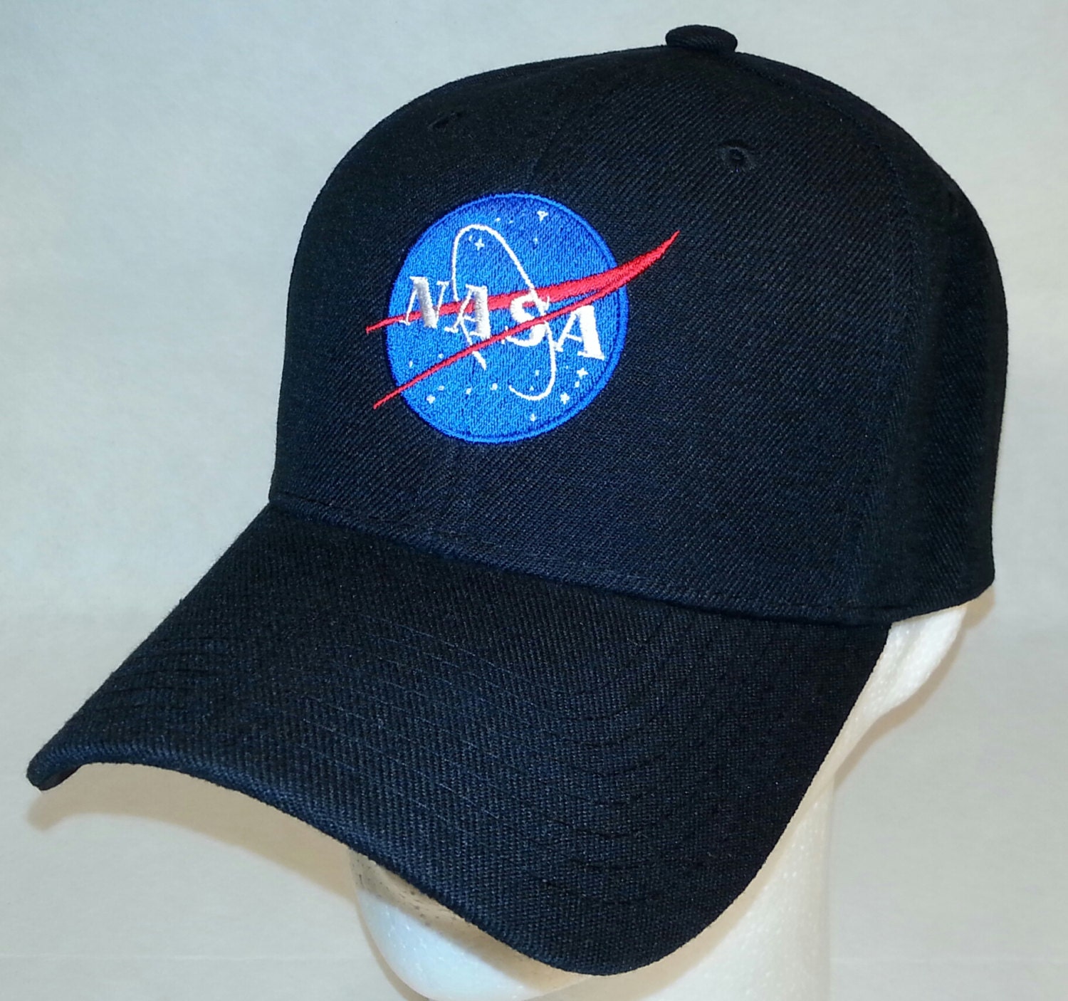 NASA Meatball Logo Baseball Hat cap OSFM Velcro Back 7 Colors