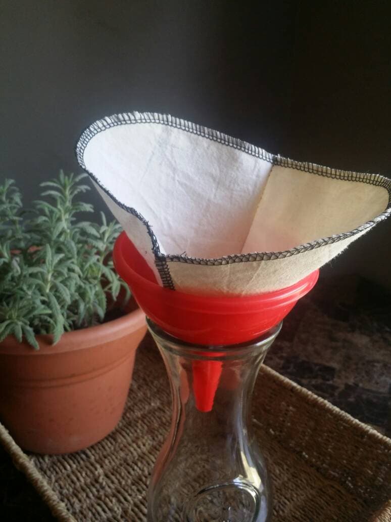 Reusable Coffee Filter Chemex Style 6 Cup by StitchandBrewCo