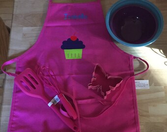 Personalized Kids Apron Sets