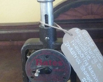Vintage Bates Numbering Machine