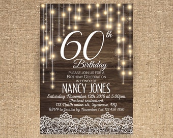 30th birthday invitation | Etsy