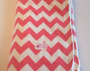 Made to Order-Chevron Chenille Blanket