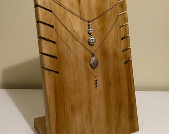 wood necklace stand | etsy wood necklace stand | etsy, Presentation templates