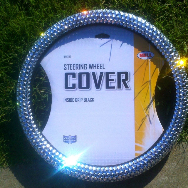 bedazzled wheel cover