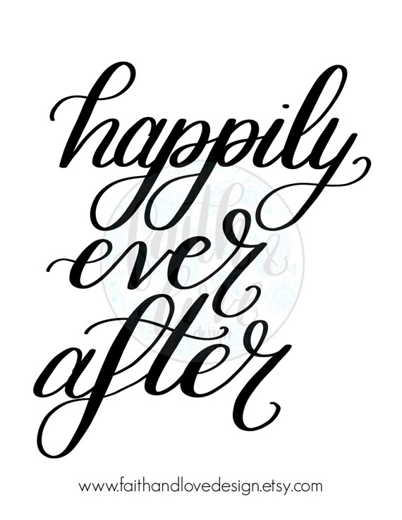 instant download happily ever after script