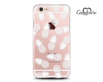 iPhone 7 case, iPhone 6 Plus case, iPhone 7 Plus case, iPhone 6 case, Clear case, Clear Rubber, S8 Plus case, Galaxy S8 case, Pineapples