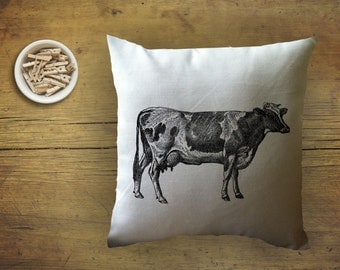 cowprint pillow